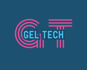 Digital Tech Circuit logo design