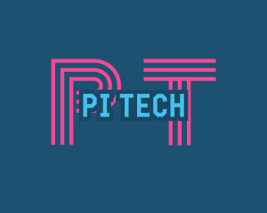 Digital Tech Circuit logo design