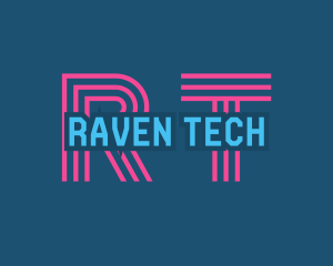 Digital Tech Circuit logo design