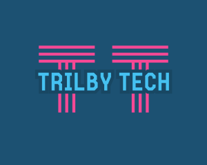 Digital Tech Circuit logo design