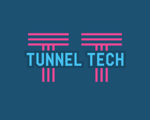 Digital Tech Circuit logo design