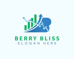 Accounting Stock Market Graph  logo design