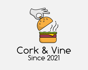 Burger Fine Dining  logo design