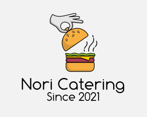 Burger Fine Dining  logo design