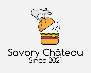 Burger Fine Dining  logo design