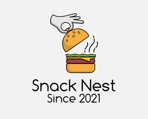 Burger Fine Dining  logo design