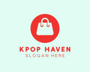 Handbag Shopping App logo design