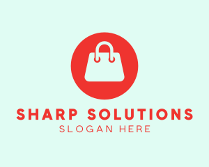 Handbag Shopping App logo design