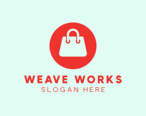 Handbag Shopping App logo design