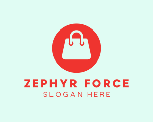 Handbag Shopping App logo design