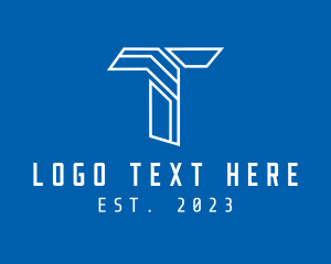 Web Tech Letter T logo