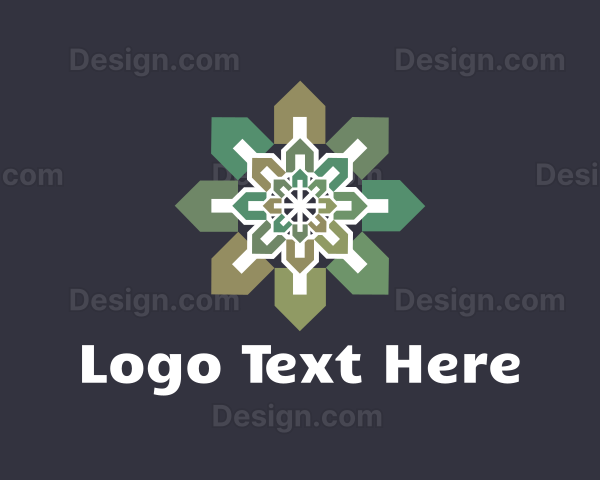 House Pattern Tile Logo