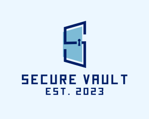 System Security Letter S logo design