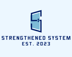 System Security Letter S logo design