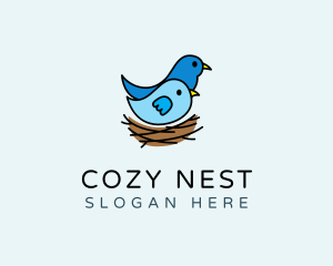 Bird Nest Wildlife logo design