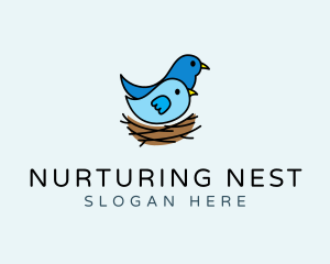 Bird Nest Wildlife logo design