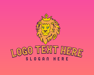Lion - Lion Head Gaming logo design
