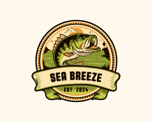 Fish Lake Seafood logo design