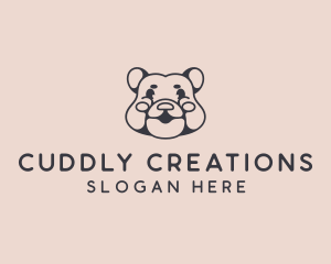Toy Teddy Bear logo design