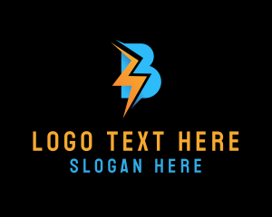 Energy Lightning Bolt logo