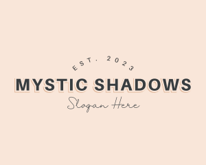 Hipster Shadow Brand logo design