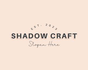 Hipster Shadow Brand logo design