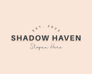 Hipster Shadow Brand logo design