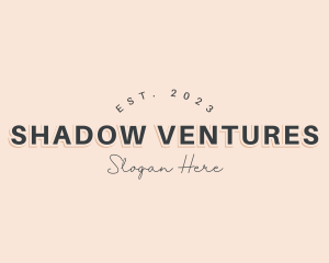 Hipster Shadow Brand logo design