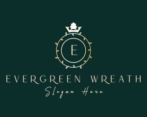 Royal Wreath Crown logo design