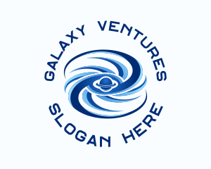 Blue Space Planetary logo design