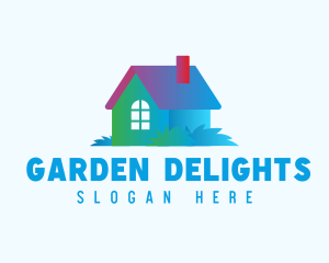 House Grass Yard logo design