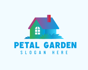 House Grass Yard logo design