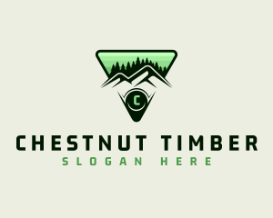 Mountain Peak Forestry logo design