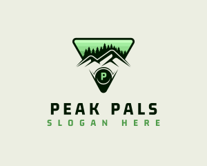 Mountain Peak Forestry logo design