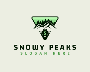 Mountain Peak Forestry logo design