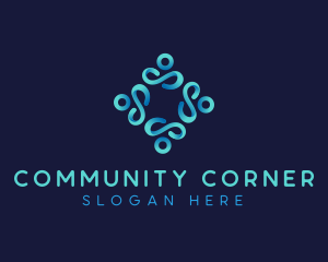 Group Community Organization logo design