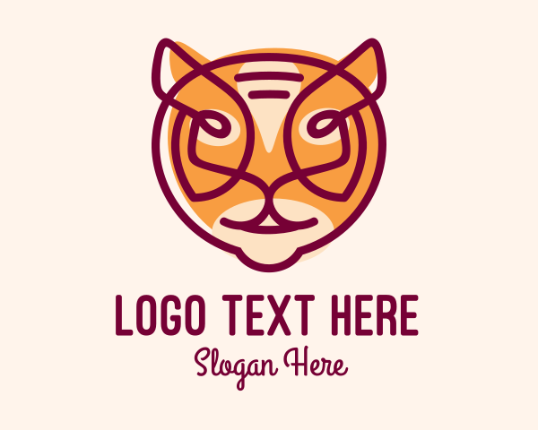 Tiger logo example 3