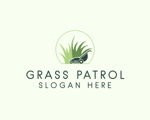 Grass Lawn Mower  logo