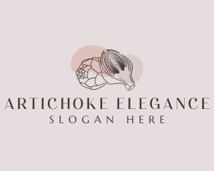 Artichoke Vegetable Market logo design