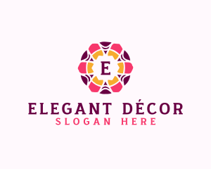 Decor Flower Pattern logo design