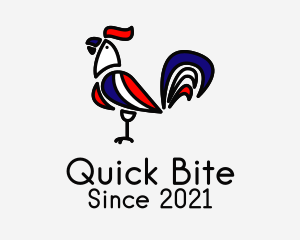 Rooster French Restaurant  logo design