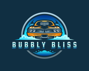 Car Cleaning Automotive logo design