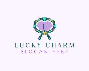 Beads Bracelet Charm logo design