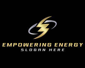 Lightning Energy Power logo design