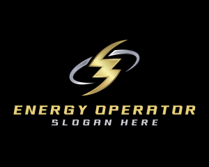 Lightning Energy Power logo design