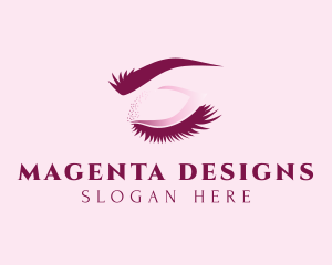 Eyebrow & Eyelash Beauty logo design