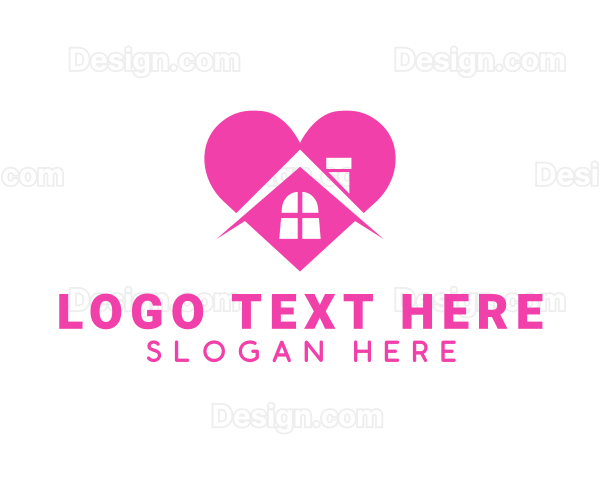 Heart Window Roof Logo