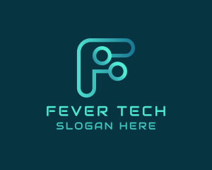 Tech Electronic Circuit logo design