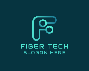 Tech Electronic Circuit logo design