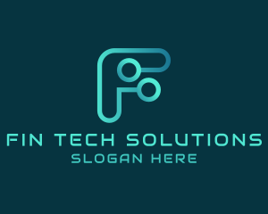 Tech Electronic Circuit logo design